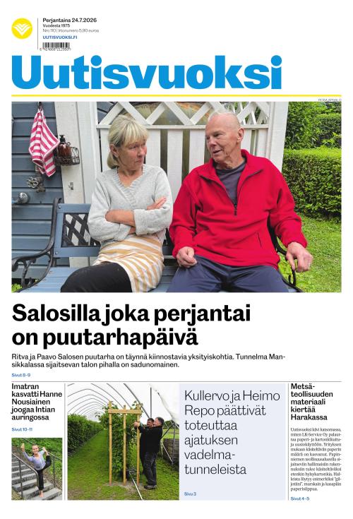 Uutisvuoksi 24.7.2026