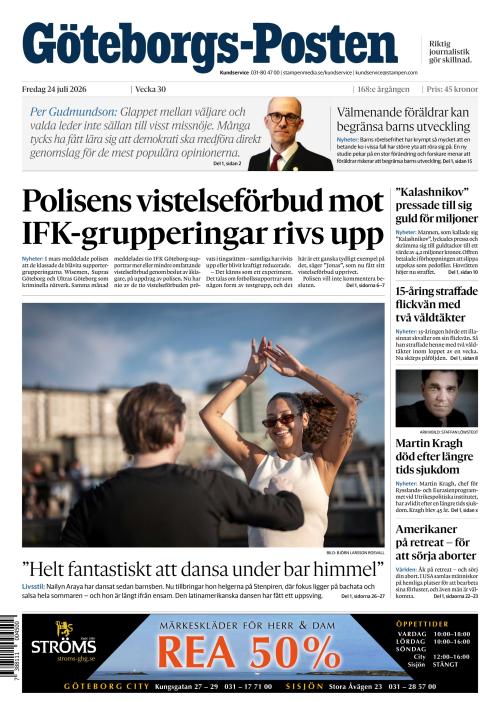 Göteborgs-Posten 24.7.2026