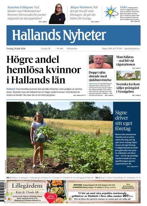 Hallands Nyheter 24.7.2026