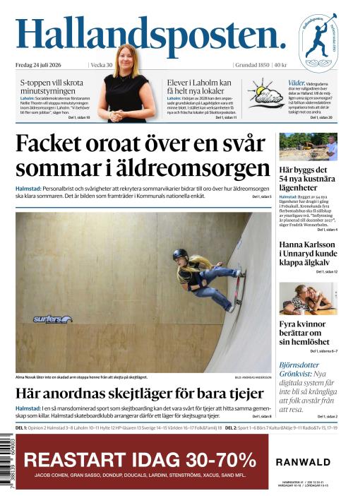 Hallandsposten 24.7.2026