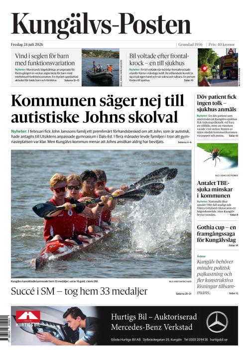Kungälvs-Posten 24.7.2026