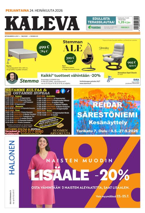 Kaleva 24.7.2026