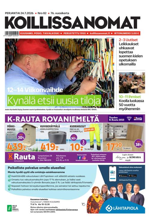 Koillissanomat 24.7.2026