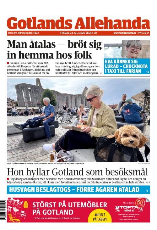 Gotlands Allehanda 24.7.2026