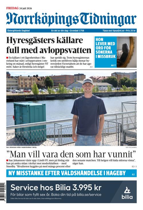 Norrköpings Tidningar 24.7.2026