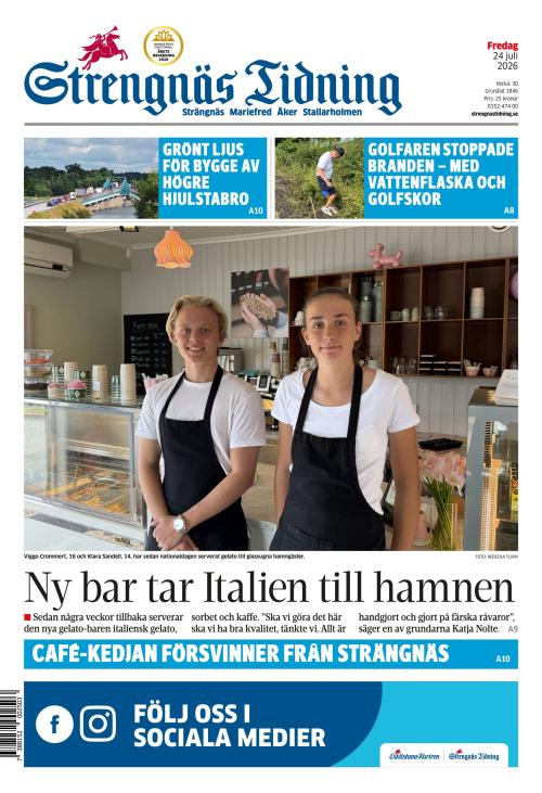 Strengnäs Tidning 24.7.2026