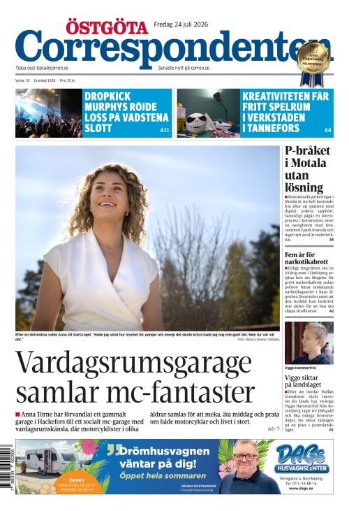 Östgöta Correspondenten 24.7.2026