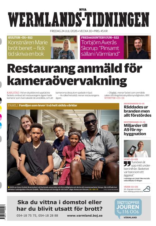 Nya Wermlands-Tidningen 24.7.2026