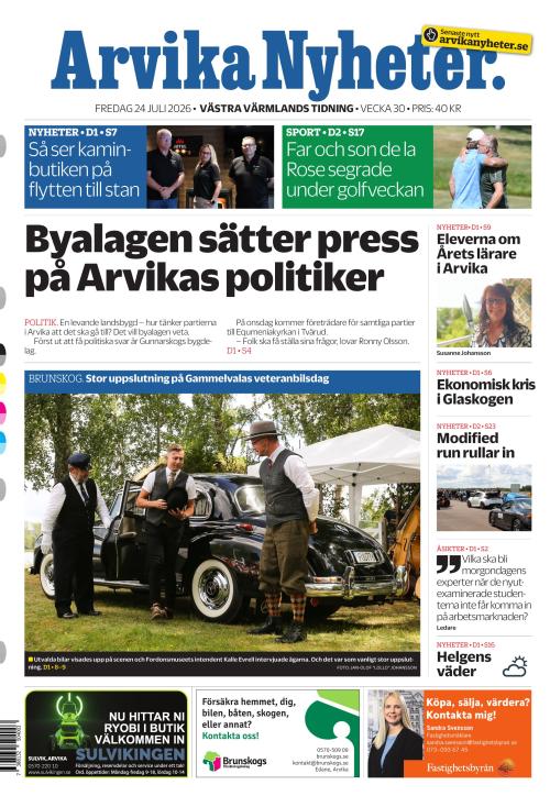 Arvika Nyheter 24.7.2026