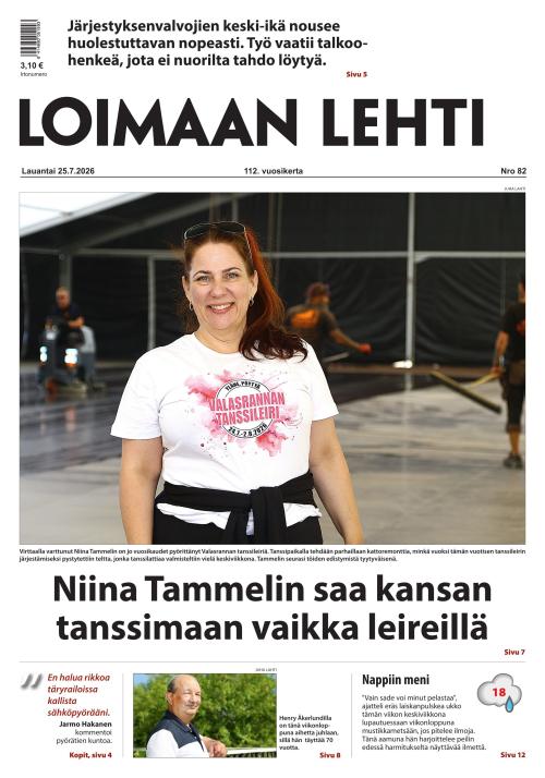 Loimaan Lehti 25.7.2026