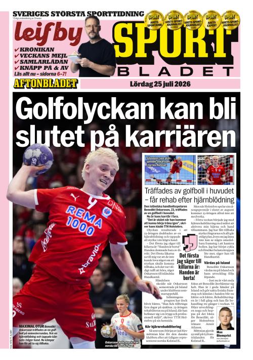 Aftonbladet Sportbladet 25.7.2026