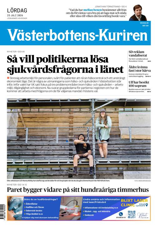 Västerbottens-Kuriren (SE) 25.7.2026