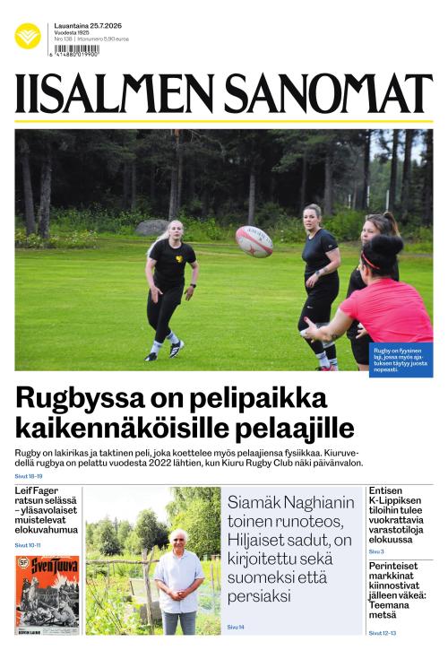 Iisalmen Sanomat 25.7.2026