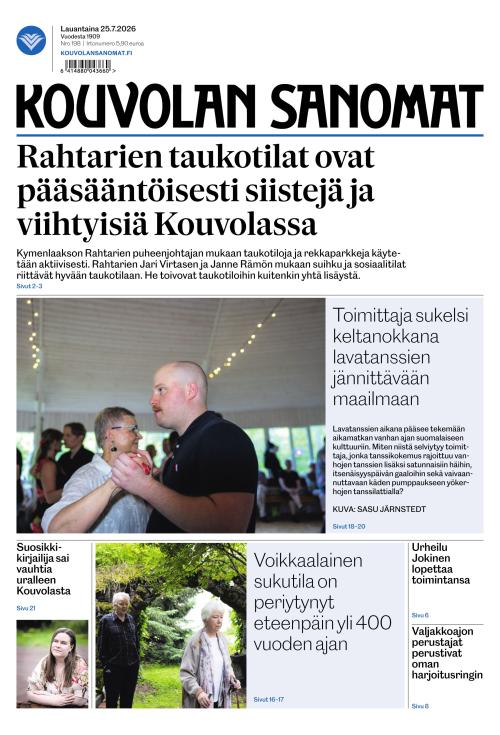 Kouvolan Sanomat 25.7.2026