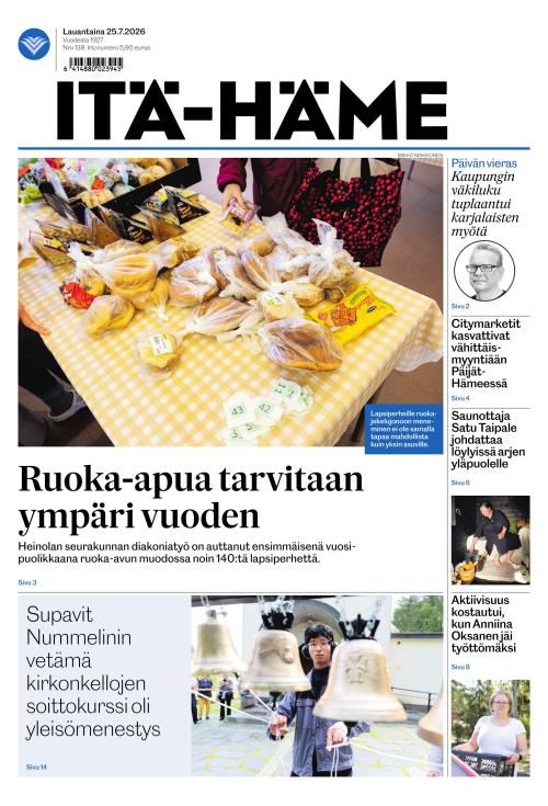 Itä-Häme 25.7.2026