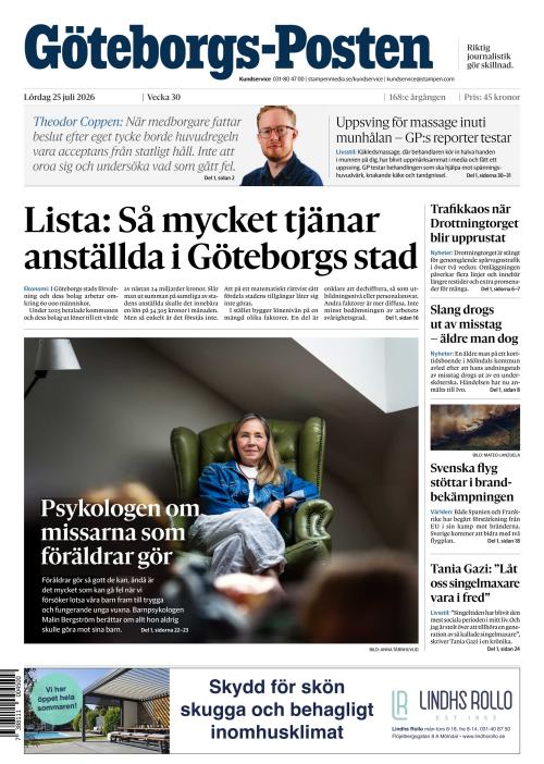 Göteborgs-Posten 25.7.2026
