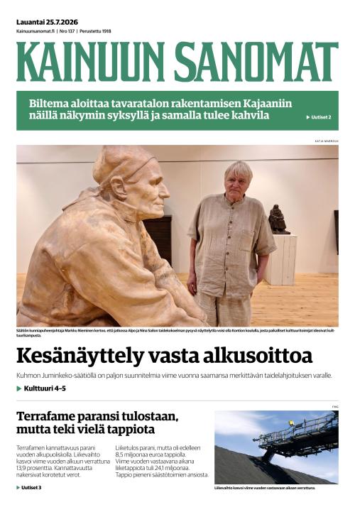 Kainuun Sanomat 25.7.2026