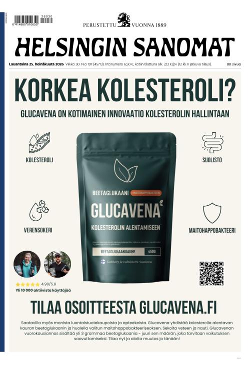 Helsingin Sanomat 25.7.2026