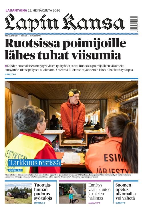 Lapin Kansa 25.7.2026