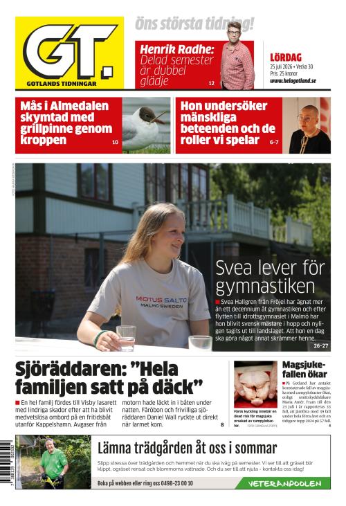 Gotlands Tidningar 25.7.2026