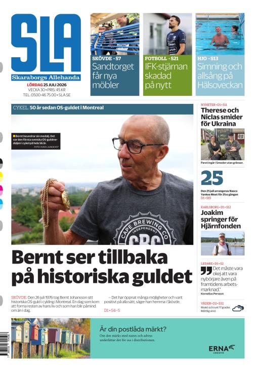 Skaraborgs Allehanda 25.7.2026