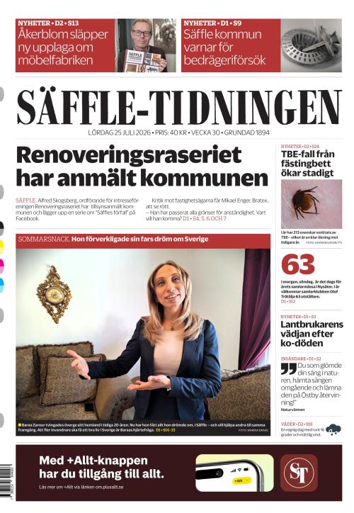 Säffle-Tidningen 25.7.2026