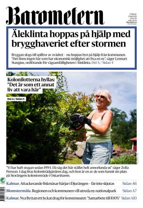 Barometern OT 25.7.2026