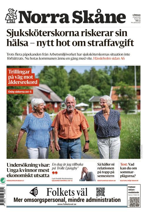 Norra Skåne 25.7.2026