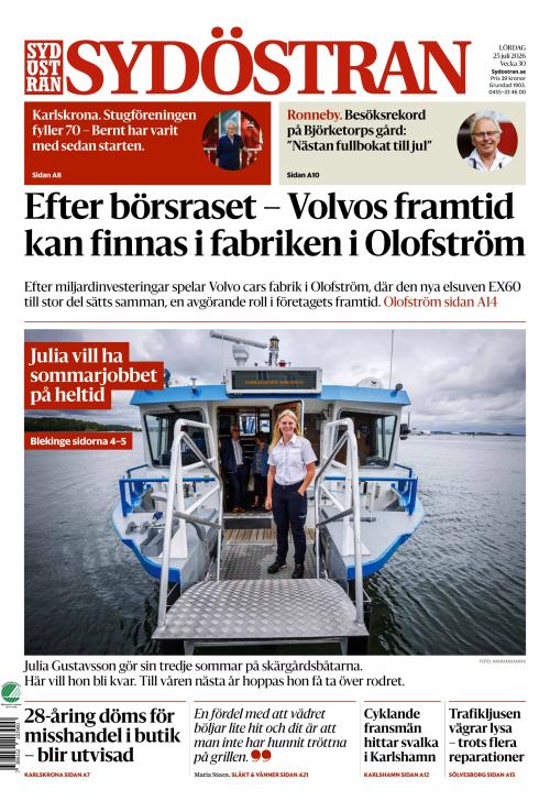 Sydöstran 25.7.2026