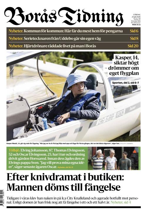 Borås Tidning 25.7.2026