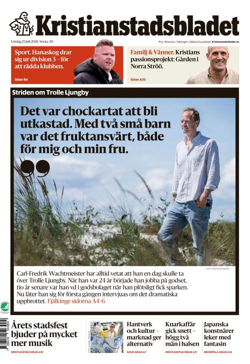 Kristianstadsbladet 25.7.2026