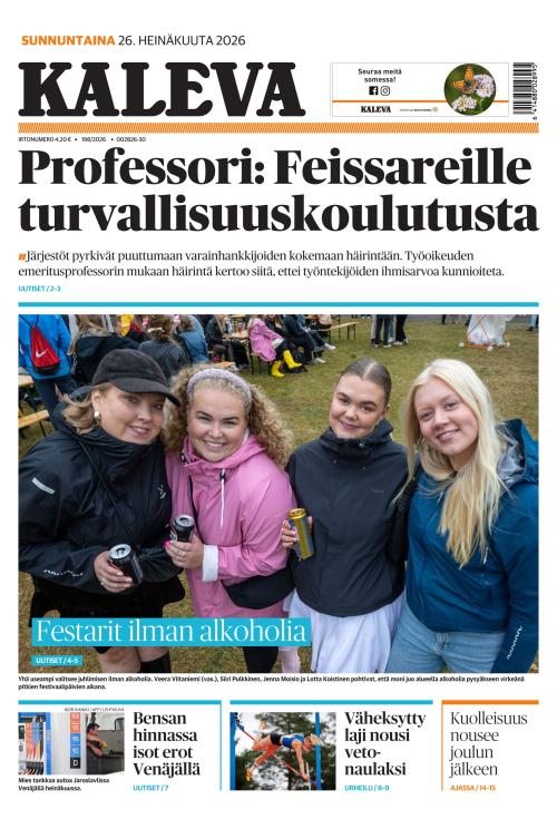 Kaleva 26.7.2026