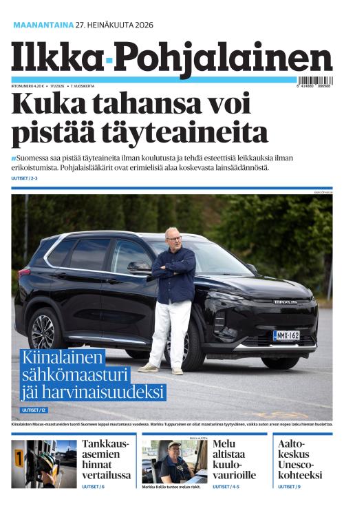 Ilkka-Pohjalainen 27.7.2026