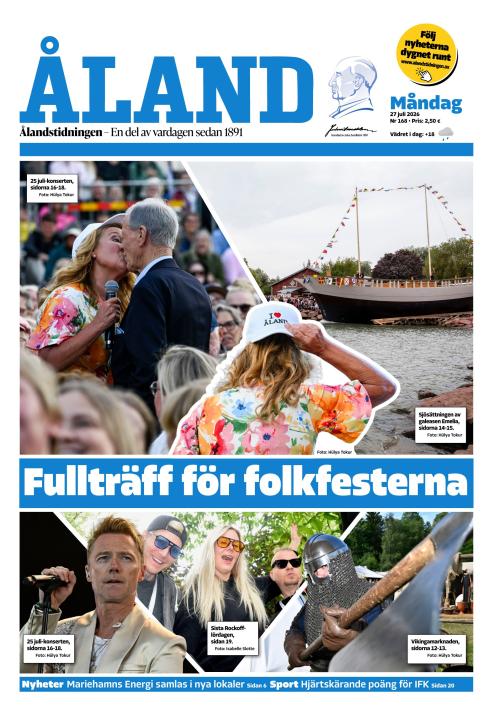 Ålandstidningen 27.7.2026
