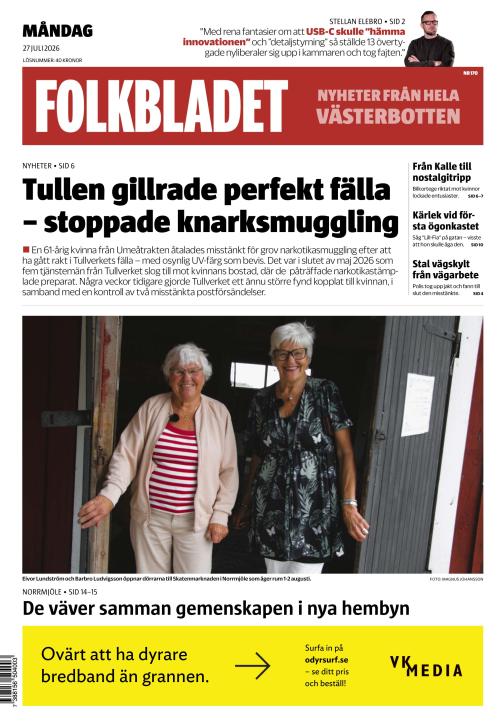 Folkbladet (Västerbotten) (SE) 27.7.2026