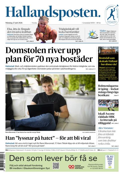 Hallandsposten 27.7.2026