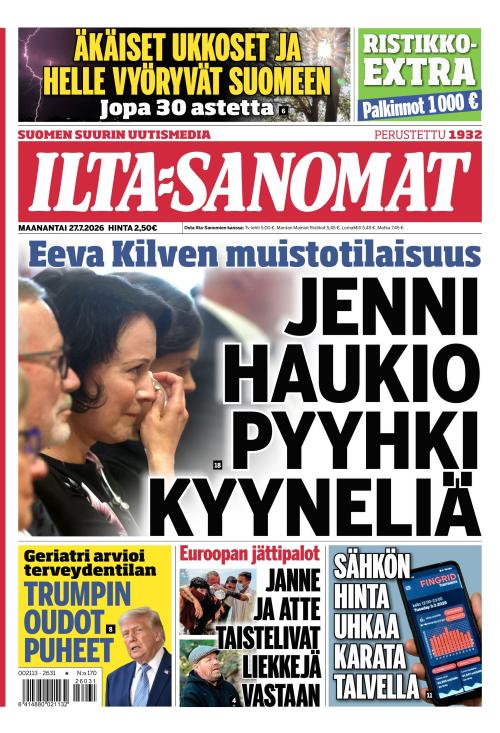 Ilta-Sanomat 27.7.2026