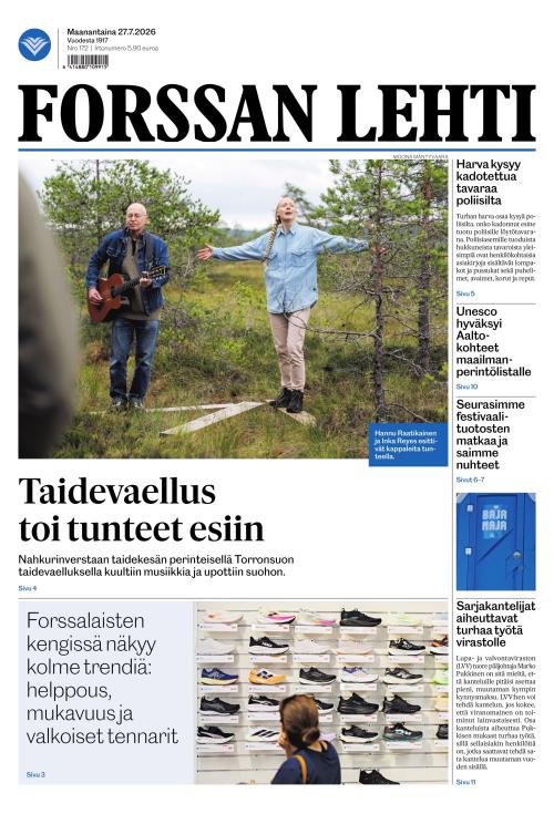 Forssan Lehti 27.7.2026