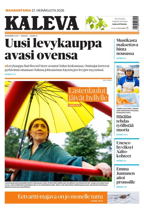 Kaleva 27.7.2026