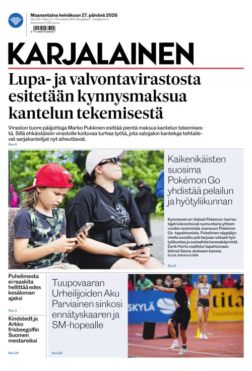 Karjalainen 27.7.2026