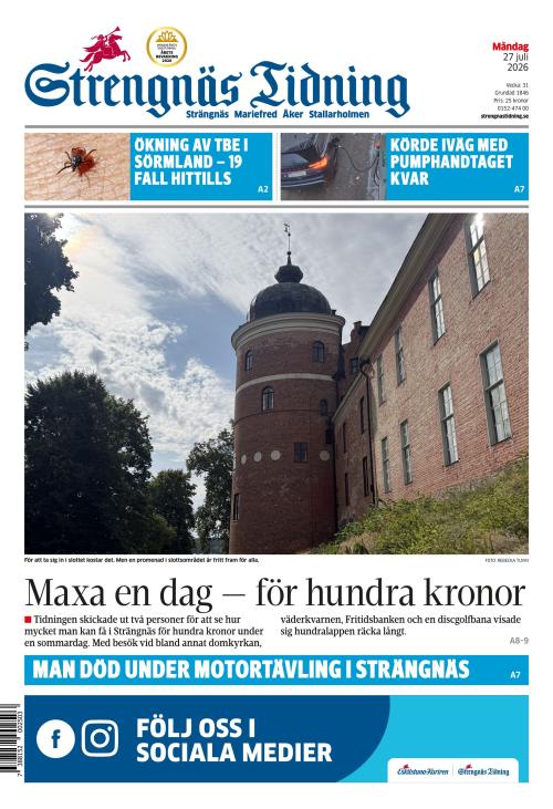 Strengnäs Tidning 27.7.2026