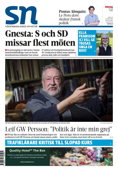 Södermanlands Nyheter 27.7.2026