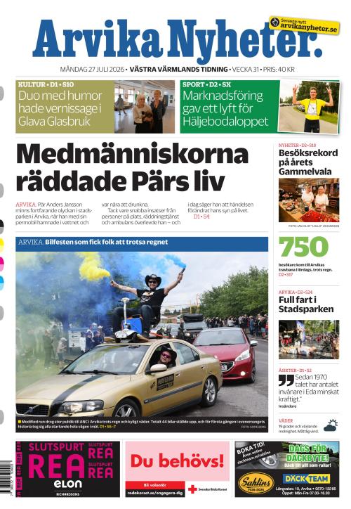 Arvika Nyheter 27.7.2026