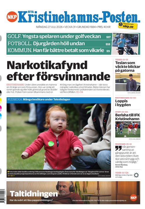 Nya Kristinehamns-Posten 27.7.2026