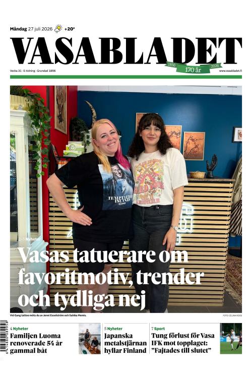 Vasabladet 27.7.2026