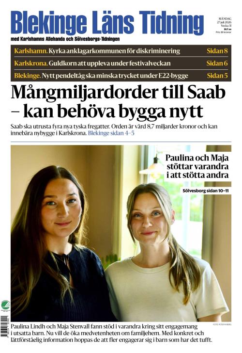 Blekinge Läns Tidning 27.7.2026
