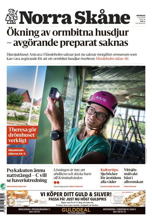 Norra Skåne 27.7.2026