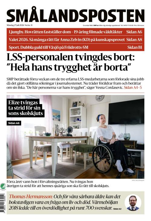 Smålandsposten 27.7.2026