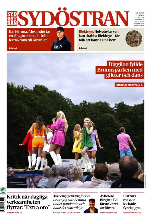 Sydöstran 27.7.2026