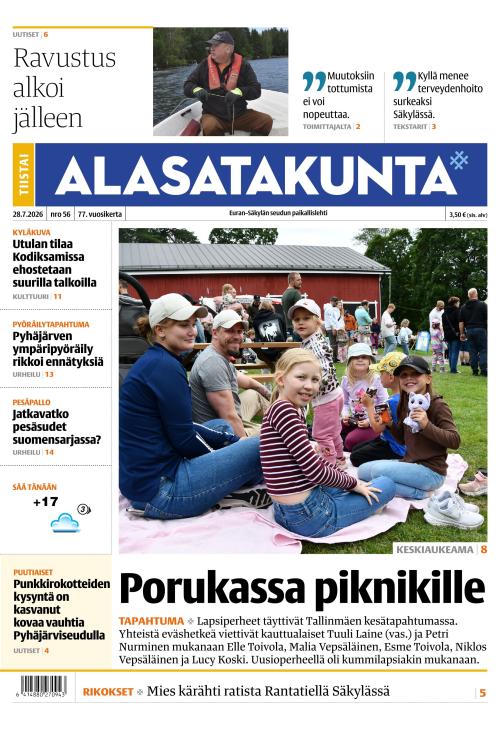 Alasatakunta 28.7.2026